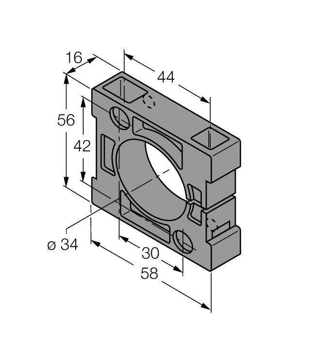 Turck Mounting Accessories - Mounting Clamp # BS34