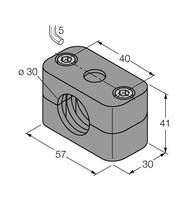 Turck Mounting Accessories - Mounting Clamp # BSS-30