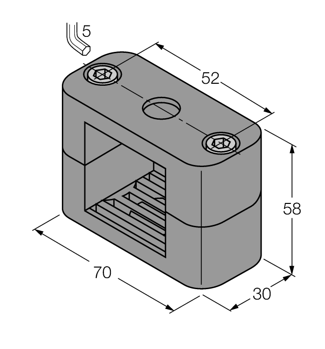 Turck Mounting Accessories - Mounting Clamp # BSS-CP40