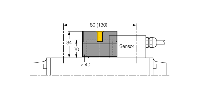 Turck Accessories for Inductive Sensors - Actuation Kit # BTS-DSU35-EBE3