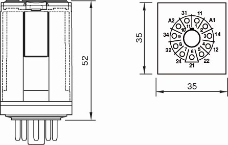 Turck Comat Releco by TURCK - Remanence Relay # C3-R20N/024VDC