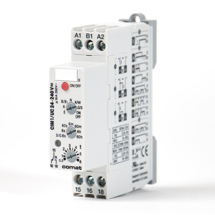 Turck Comat Releco by TURCK - Time Relay, Multifunction # CIM1/UC24-240V