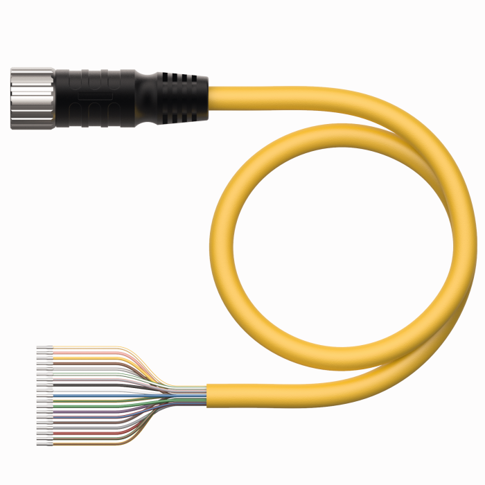 Turck Actuator and sensor cable - Connection Cordset # CKM 19-19-9/S90