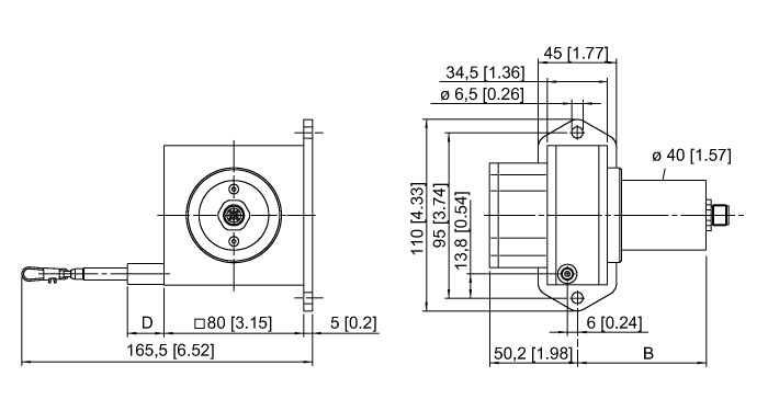 Turck Draw-Wire # DW2000-110-8C-H1441