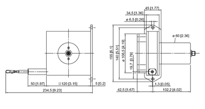 Turck Draw-Wire - Analog
