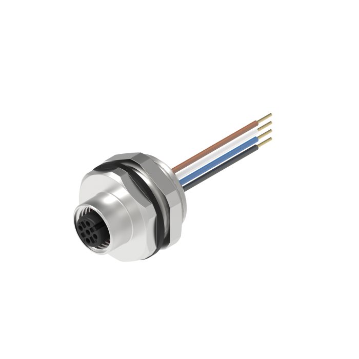 Turck Actuator and Sensor Receptacle - Front Mount # EFKBH-A4.400.8-1