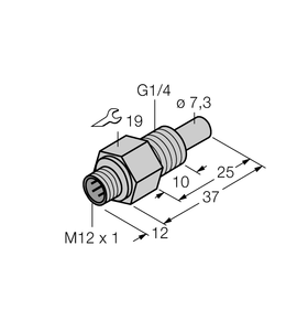 Turck Flow Monitoring - Immersion Sensor without Integrated Processor