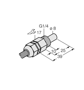 Turck Flow Monitoring - Immersion Sensor without Integrated Processor