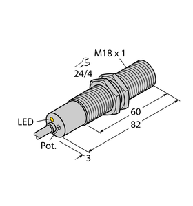 Turck Flow Monitoring - Immersion Sensor with Integrated Processor