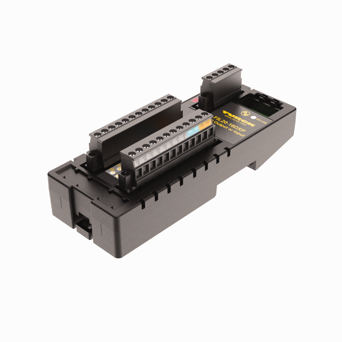 Turck I/O Hub for connection of digital signals to IO-Link Master - 16 Universal Digital Channels, PNP # FIL20-16DXP