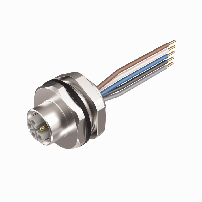 Turck M12 Power Receptacle - Front Mount # FK56PL-2/14.5/NPT