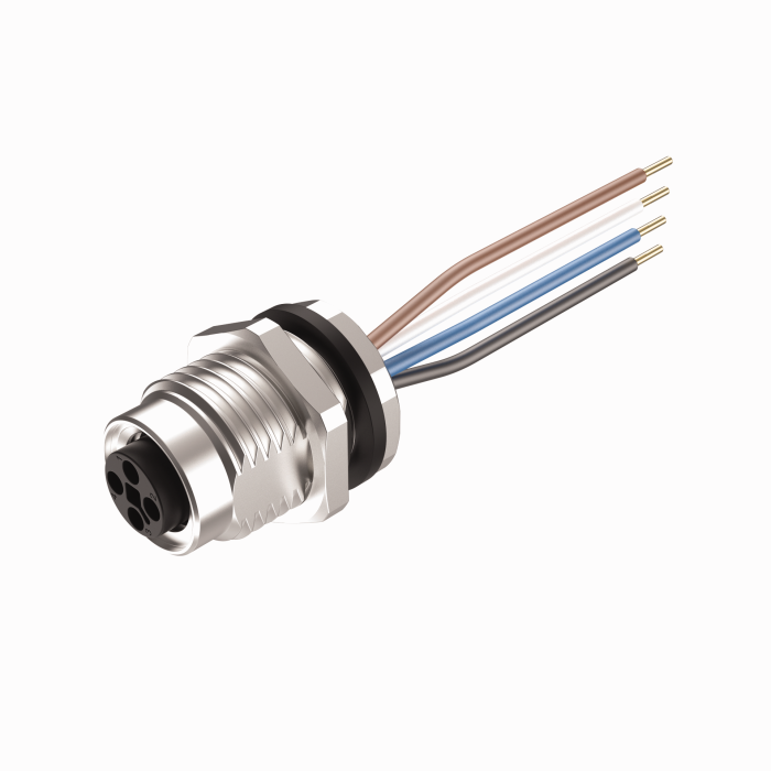 Turck M12 Power Receptacle - Rear Mount # FKFD46PT-1/M16