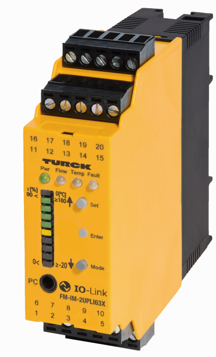 Turck Processor Unit - For the Connection of FCS and FCI Product Series Flow Sensors # FM-IM-2UPLI63X