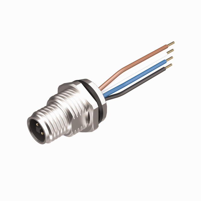 Turck M12 Power Receptacle - Rear Mount # FSFD46PT-0.2/M16