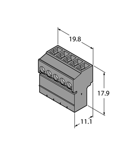 Turck Accessories - Power Bridge Connection Terminal