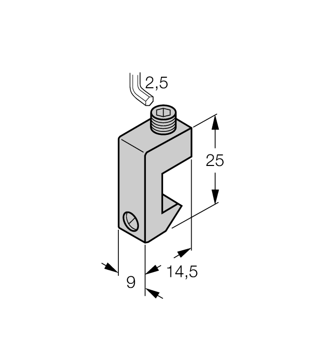 Turck Mounting Accessories - Mounting Bracket # KLA1