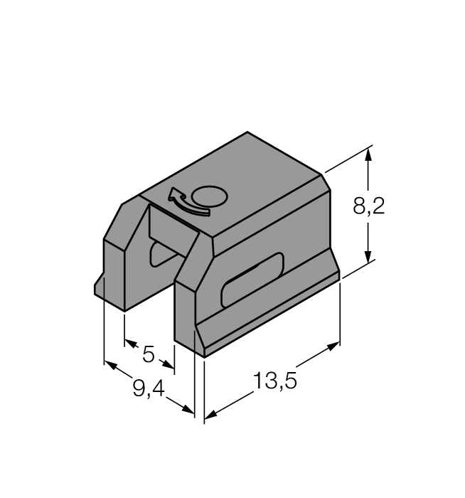 Turck Mounting Accessories - Mounting Bracket # KLDT-UNT3