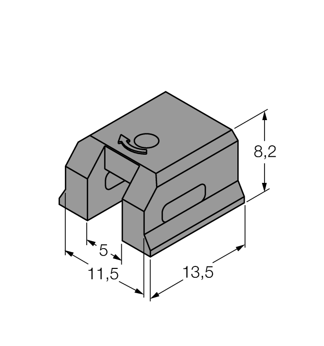 Turck Mounting Accessories - Mounting Bracket # KLDT-UNT4