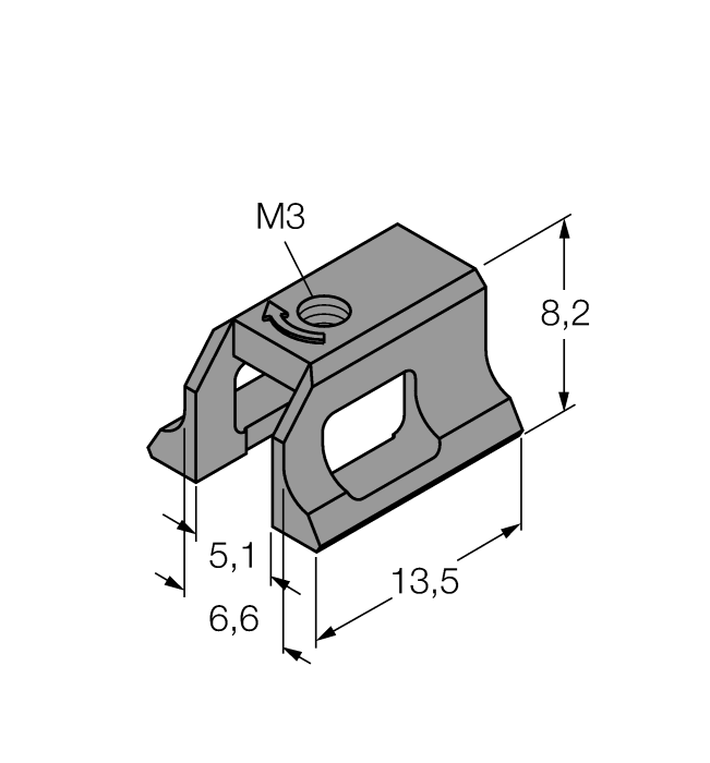 Turck Mounting Accessories - Mounting Bracket # KLDT-UNT8