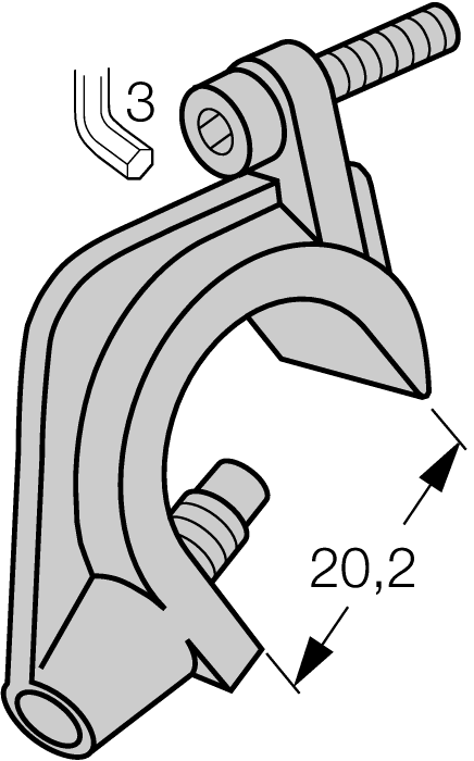 Turck Mounting Accessories - Mounting Bracket # KLI2