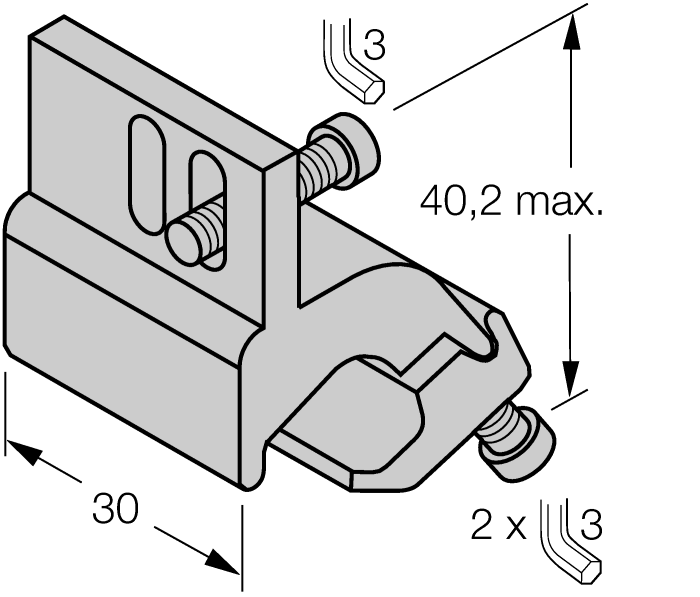 Turck Mounting Accessories - Mounting Bracket # KLI5