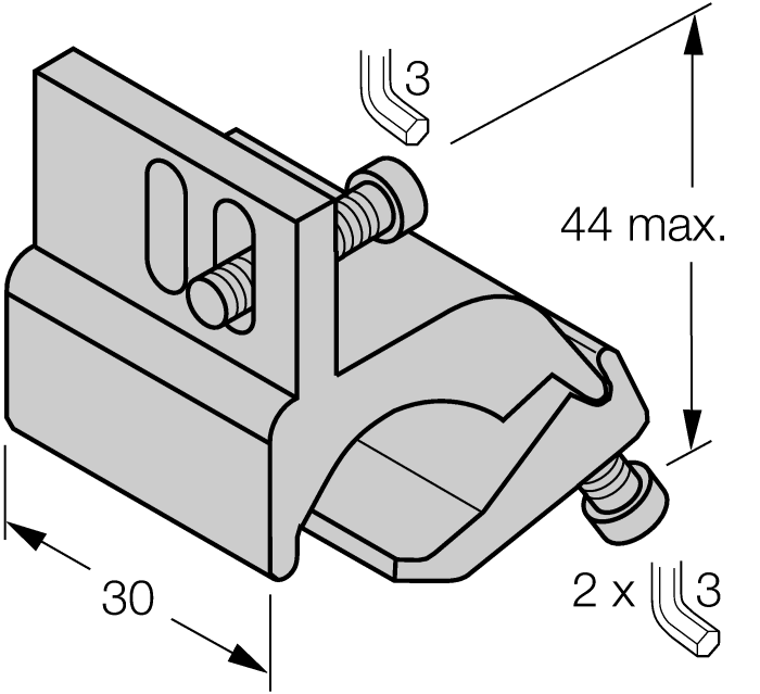 Turck Mounting Accessories - Mounting Bracket # KLI6