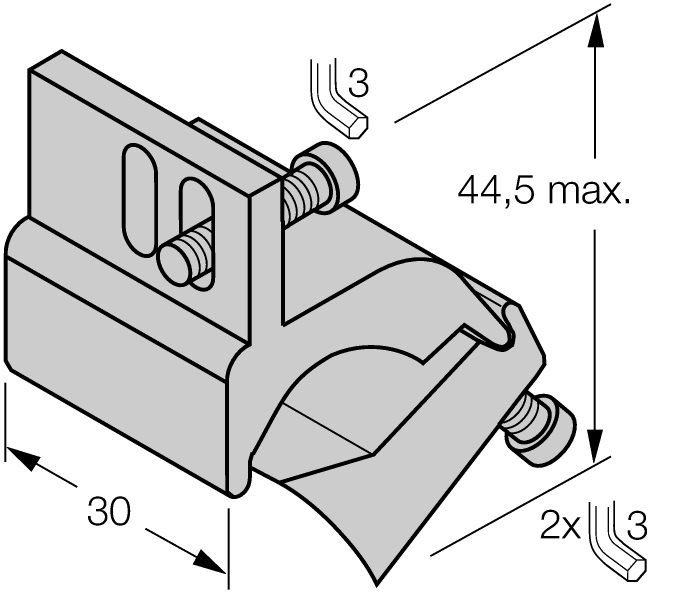 Turck Mounting Accessories - Mounting Bracket # KLI6Z