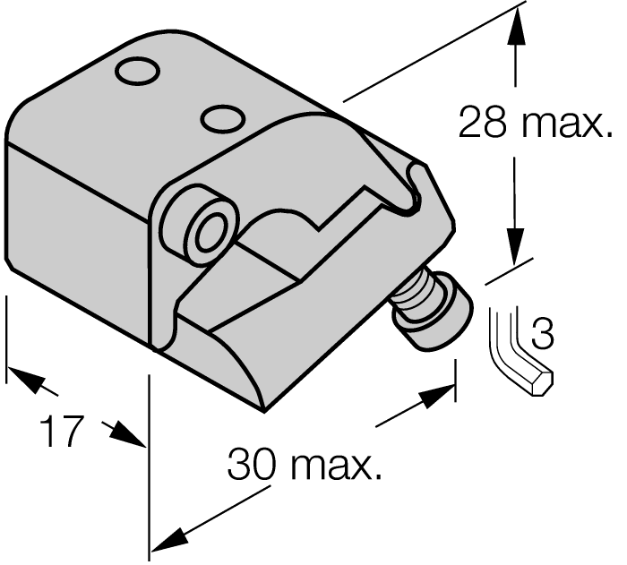 Turck Mounting Accessories - Mounting Bracket # KLQ1Z