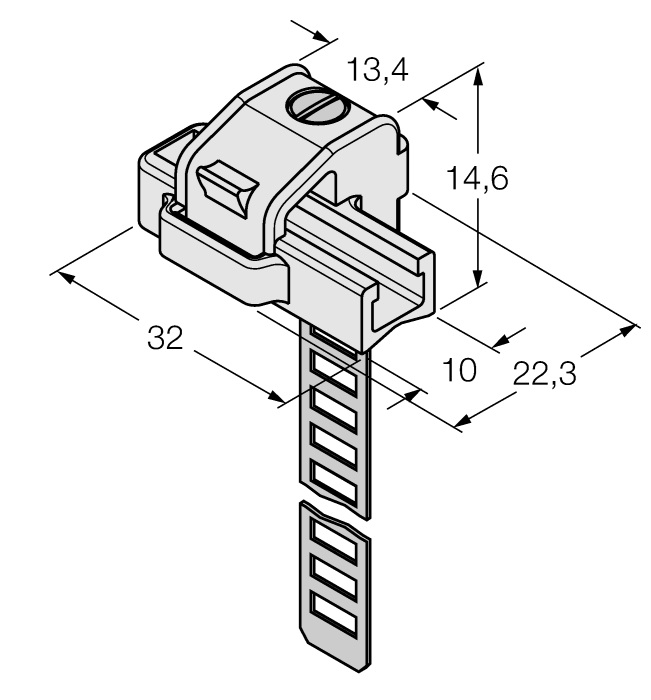 Turck Mounting Accessories - Mounting Bracket # KLRC-UNT1