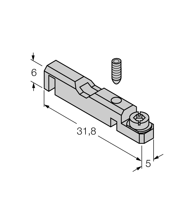 Turck Mounting Accessories - Mounting Bracket # KLT1