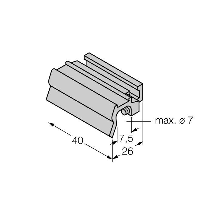 Turck Mounting Accessories - Mounting Bracket # KLZ1-INT