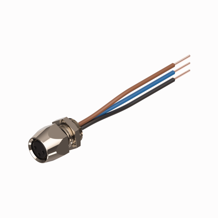 Turck Industrial flange connector - Front Mount # MFKS 3-4