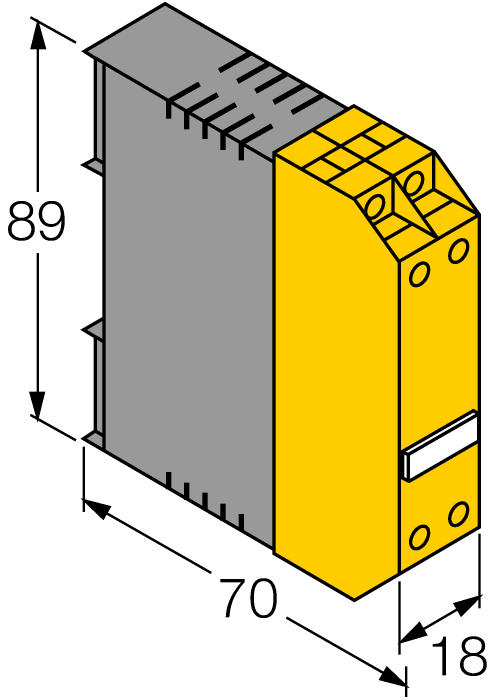 Turck Isolating switching amplifier - 2-channel # MK1-2AP/24VDC