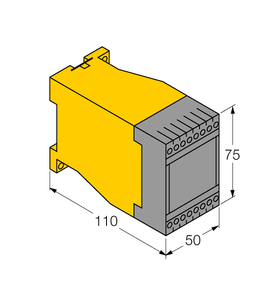Turck Processor Unit - For the Connection of FCS Product Series Non-Ex Flow Sensors