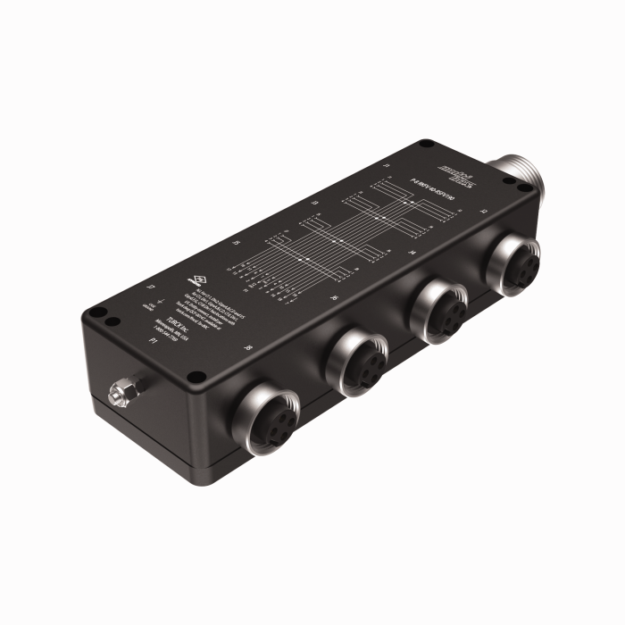 Turck Hazardous Location Junction Box, 8-port - 7/8” Minifast I/O Ports # P-8 RKFV 40-RSFV190