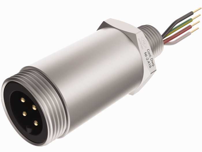 Turck Hazardous Location Power Receptacle - Front Mount # P-PWR-GSDFV 44 EX-0.5M/14.5/NPT