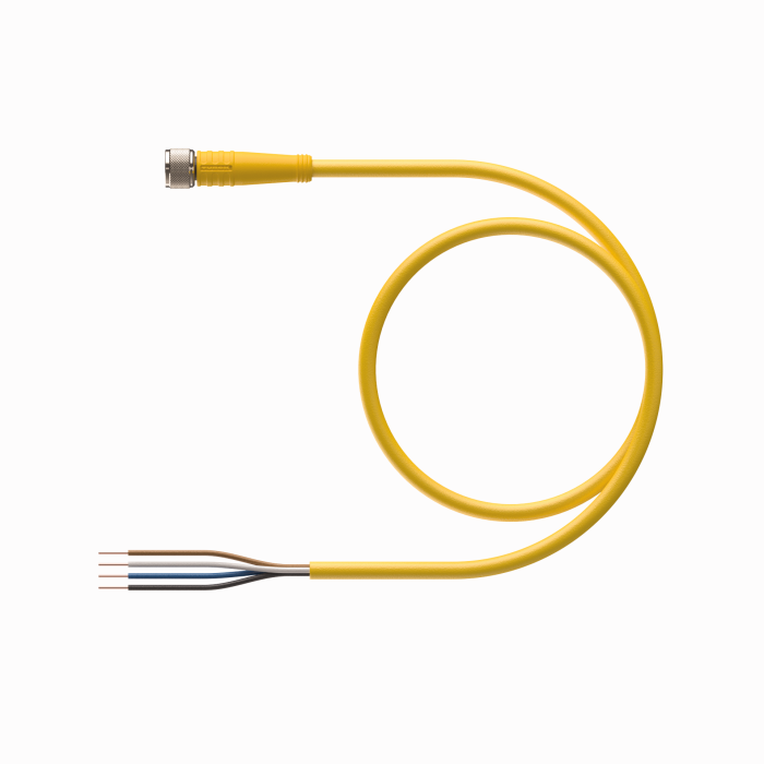 Turck Actuator and Sensor Cable - Connection Cable # PKG 4M-0.2