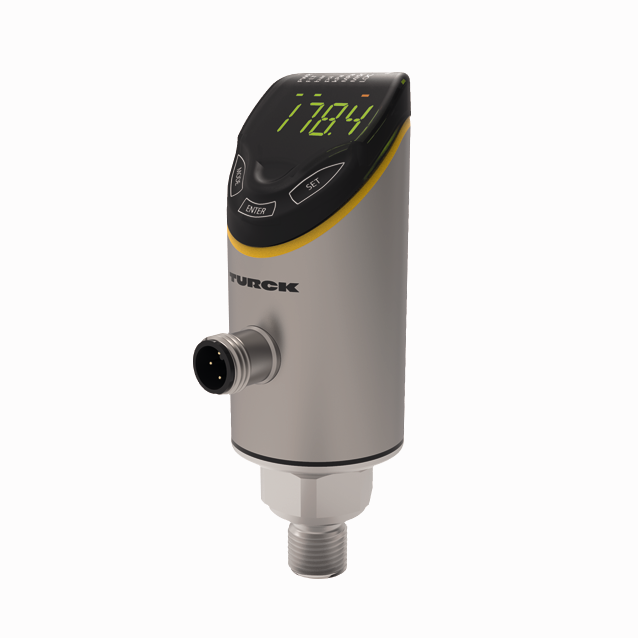 Turck Pressure Sensor - Relative Pressure: 0…1 Bar # PS310-1-08-LI2UPN8-H1141