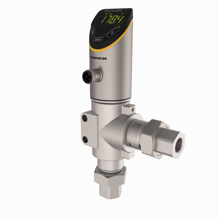 Turck Pressure Sensor - Differential Pressure: 0…16 bar # PS326-016D-02-LI2UPN8-H1141