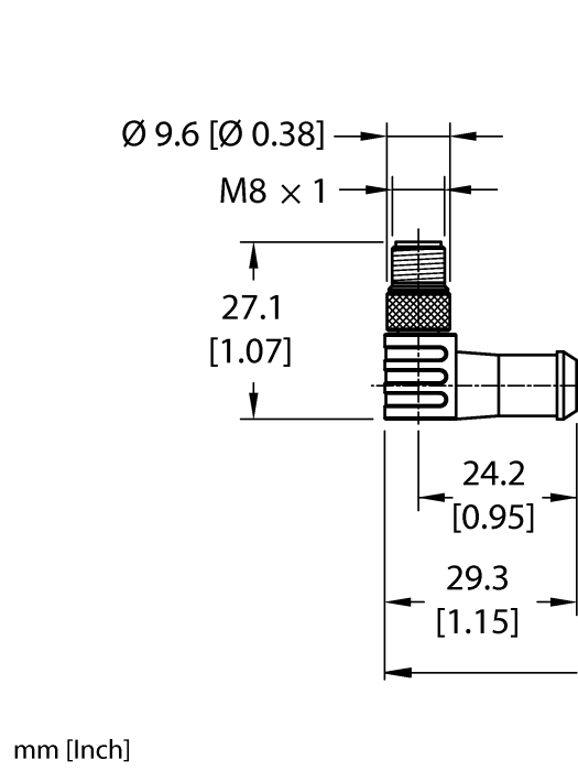 Turck Ethernet Cordset - Extension Cordset # PSWS 4M PSWS 4M 4413-2M