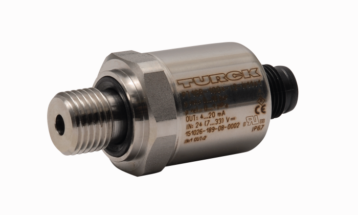 Turck Pressure Sensor - With Voltage Output (3-Wire) # PT10A-1004-U1-H1143/X