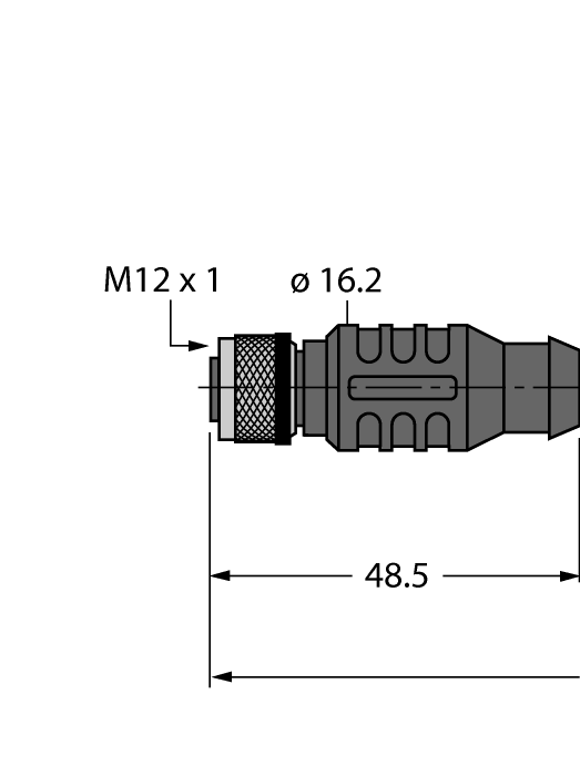Turck Fieldbus Cordset # RKC 572-3M