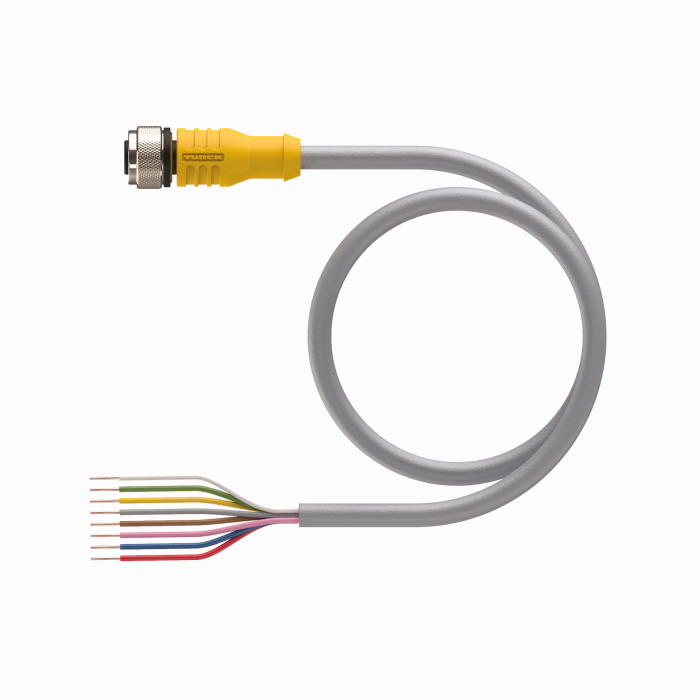 Turck M12 Eurofast Cordset # RKC 8T-28