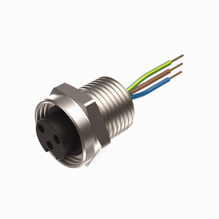 Turck Actuator and Sensor Receptacle - Front Mount # RKF 30-0.2M/NPT