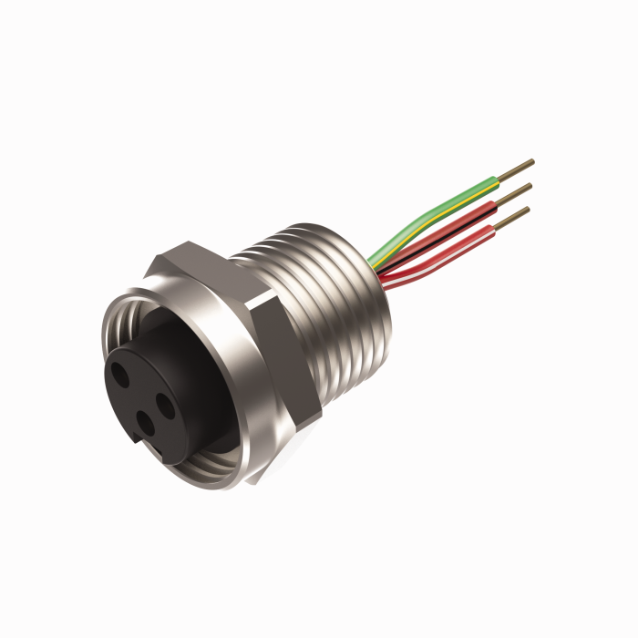 Turck Actuator and Sensor Receptacle - Front Mount # RKF 35-4M/NPT