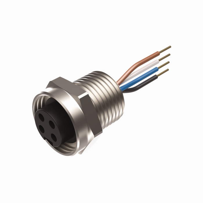 Turck Actuator and Sensor Receptacle - Front Mount # RKF 40-3M/NPT