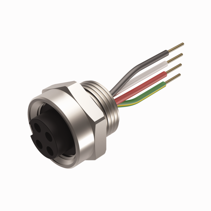 Turck Actuator and Sensor Receptacle - Front Mount # RKF 46-1M/M20