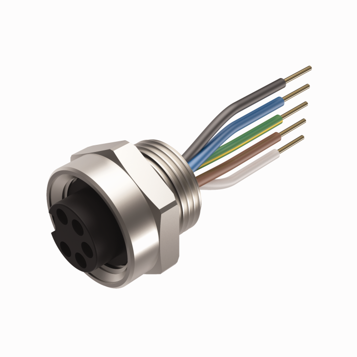 Turck Actuator and Sensor Receptacle - Front Mount # RKF 50-2M/M20