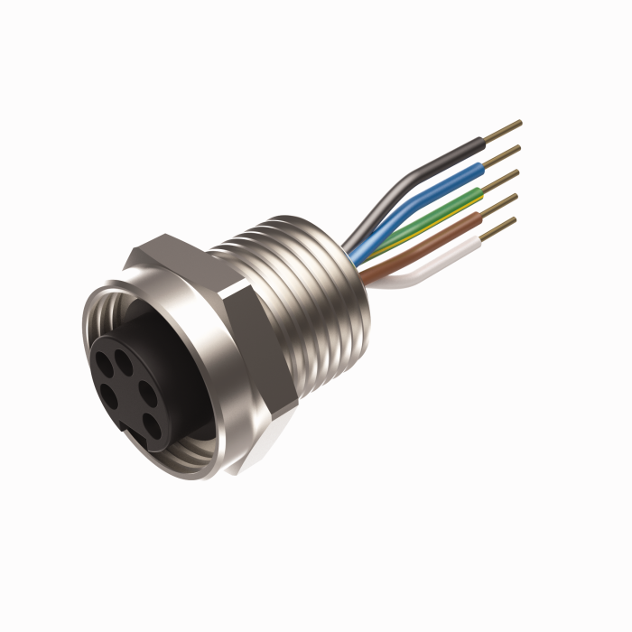 Turck Actuator and Sensor Receptacle - Front Mount # RKF 50-2M/NPT