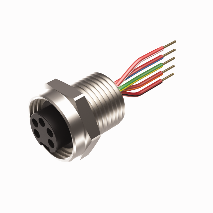 Turck Actuator and Sensor Receptacle - Front Mount # RKF 55-3M/NPT